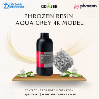 Original Phrozen Resin Aqua Grey 4K Model High Detail Precision